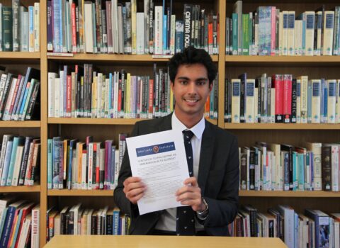 Yarm Sixth Form Student Makes Shortlist In The John Locke Essay Competition 2020