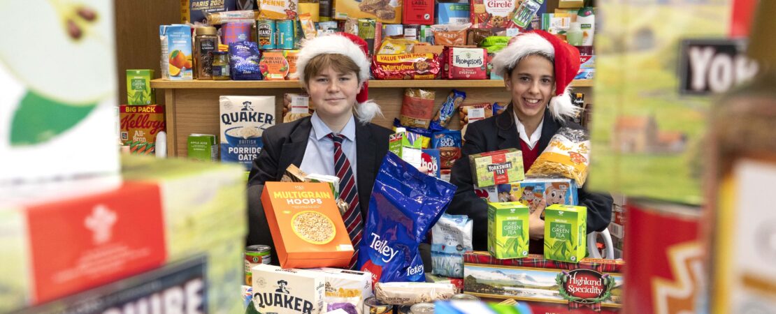 Yarm School community rallies together for huge donation to foodbanks in ‘Giving Week’